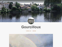 Tablet Screenshot of gourcilloux.com